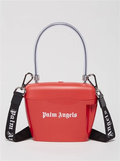 palm angels padlock bag